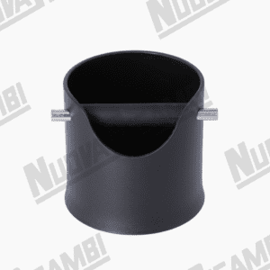 BLACK POLESPROPYLENE KNOCK BOX CREMA PRO RUBBER BASE O 115mm H. 180mm